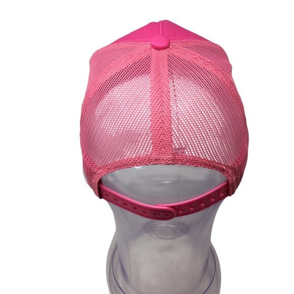 Bass Pro Shops Pink Youth Girls Hat Baseball Cap NWOT Mesh Snapback Adjustable - Picture 5 of 8
